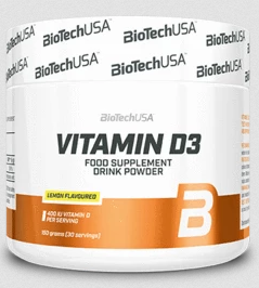 Vitamin D3 Puilver 150 g je 10 µg Vitamin D3 (zitrone)