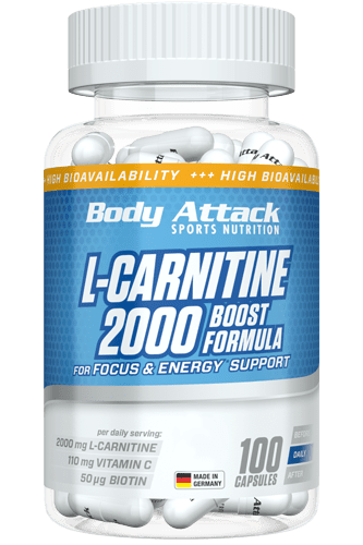 Body Attack L-Carnitine 2000 (100 Caps)