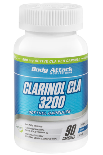 Body Attack Clarinol CLA 3200 - 90 Softgel Caps