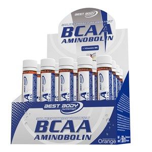 Best Body Nutrition BCAA Aminobolin Trinkampullen (20x25 ml, Orange)