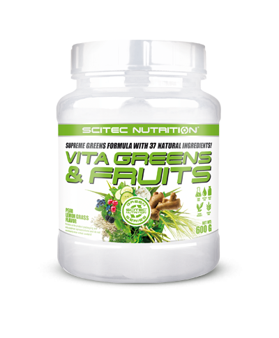 Scitec Nutrition Vita Greens & Fruits (600g, Pear Lemon Grass)