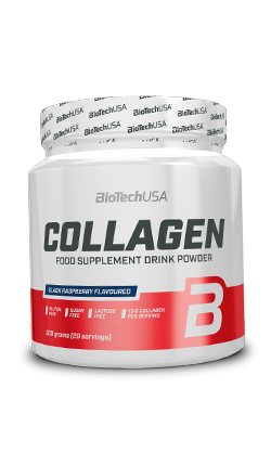 BiotechUSA Collagen 300 g (20 Tagesportionen, schwarze Himbeere)