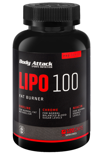 Body Attack LIPO 100 (120 Kapseln)
