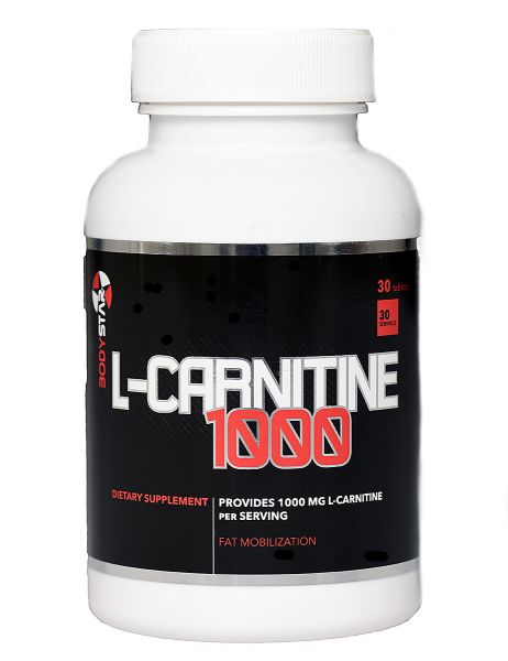 Bodystar® L-Carnitine 1000 mg (30 Tablets)