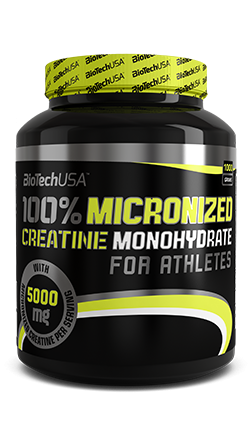 Biotech USA 100% Creatine Monohydrate Koellner Liste® (500g)
