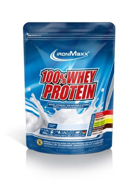 IronMaxx® 100% Whey Protein-Beutel (500g)