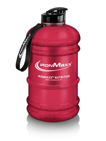 IronMaxx® Water Gallon Rot - Matt 2200ml