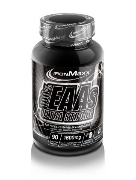 IronMaxx® 100% EAAs Ultra Strong (90 Tabletten)