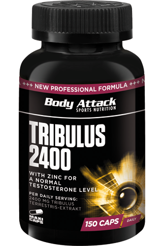 Body Attack Tribulus Terrestris 2400 (150 Maxi-Kapseln)
