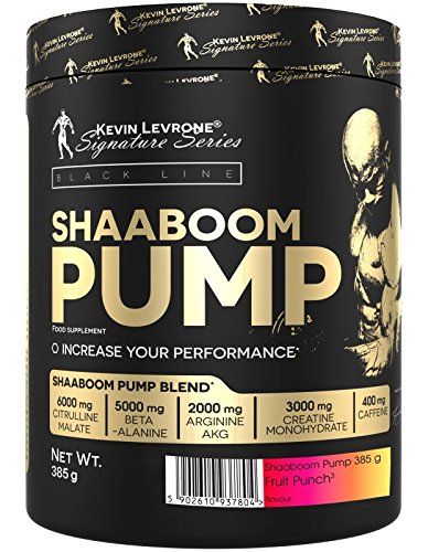Kevin Levrone Black Line Shaa Boom Pump Pre-Workout Booster (385g)